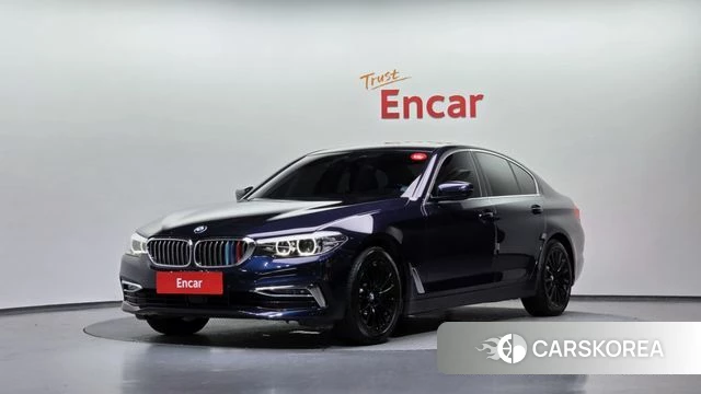 BMW 5 Series (G30) 2020 Синий из Кореи