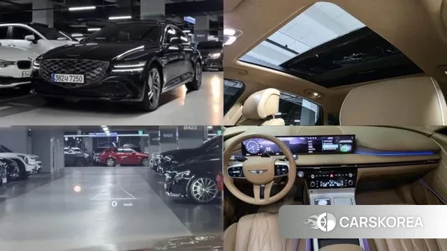 Genesis G80 (RG3) 2024 Черный из Кореи