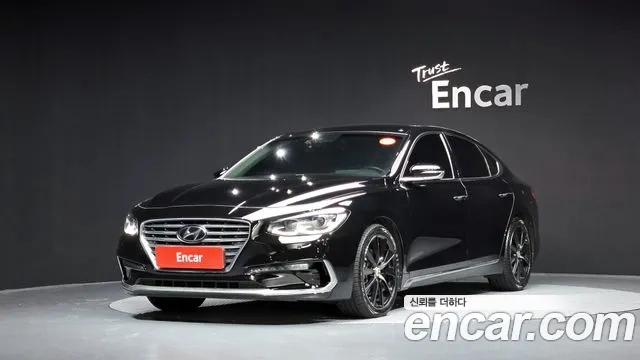 Hyundai Grandeur IG 2018 Черный из Кореи
