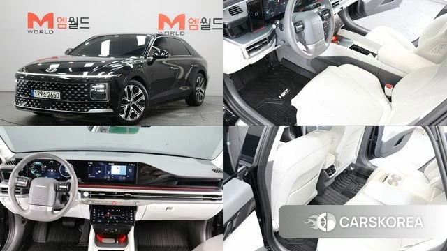 Hyundai Grandeur (GN7) 2023 Черный из Кореи