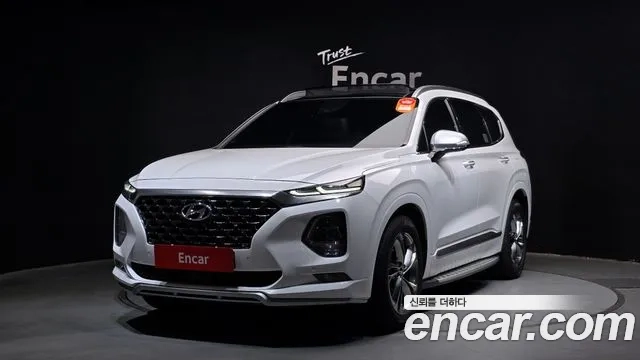 Hyundai Santa Fe TM 2019 Белый из Кореи