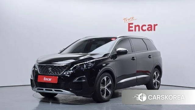 Peugeot 5008 second generation 2018 Черный из Кореи