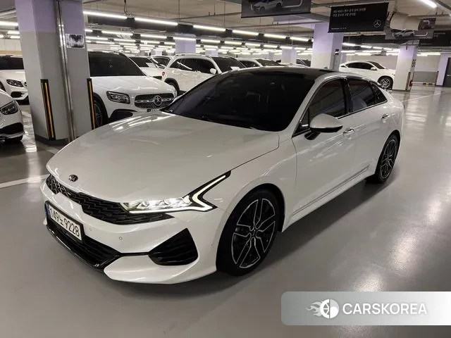 Kia K5 3rd generation 2021 Белый из Кореи