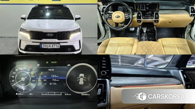 Kia Sorento 4th Generation 2020 Белый из Кореи