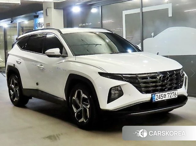 Hyundai Tucson (NX4) 2021 Белый из Кореи