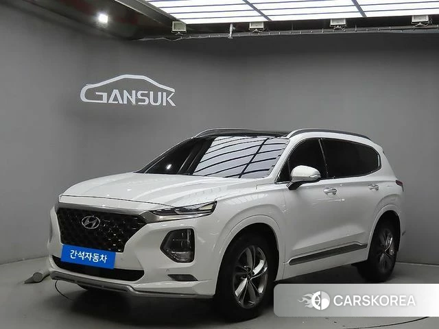 Hyundai Santa Fe TM 2018 Белый из Кореи