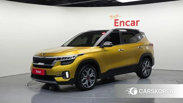 Kia Seltos 2020 Золотой из Кореи