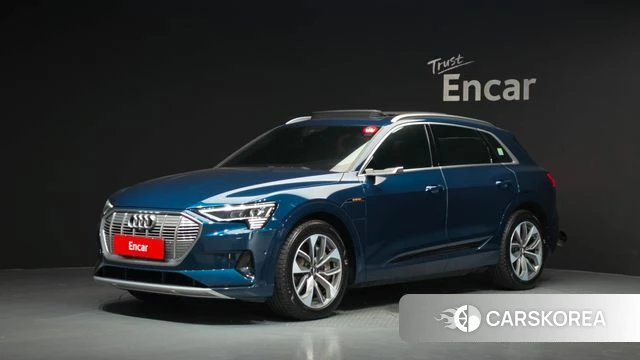 Audi e-Tron 2020 Синий из Кореи