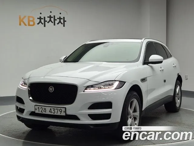 Jaguar F-PACE 2019 Белый из Кореи