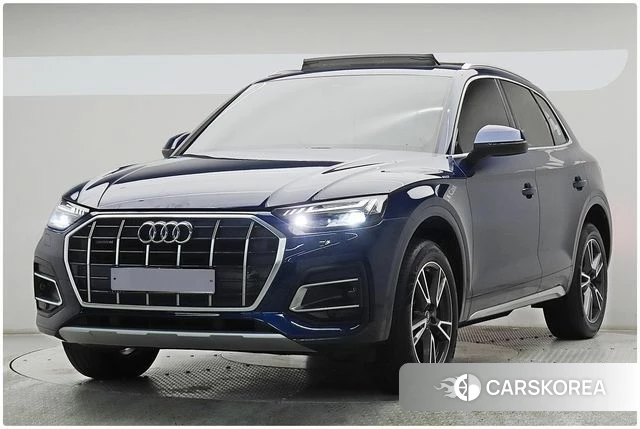 Audi Q5 (FY) 2021 Синий из Кореи