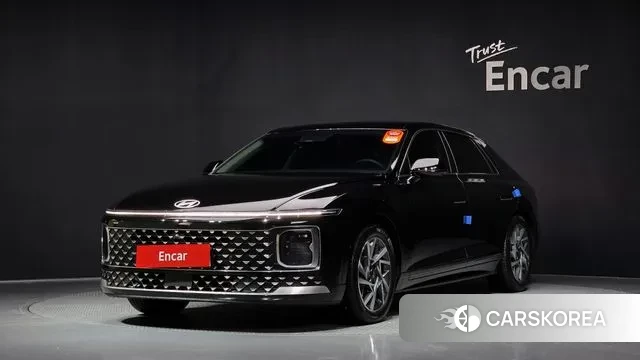 Hyundai Grandeur Hybrid (GN7) 2023 Черный из Кореи