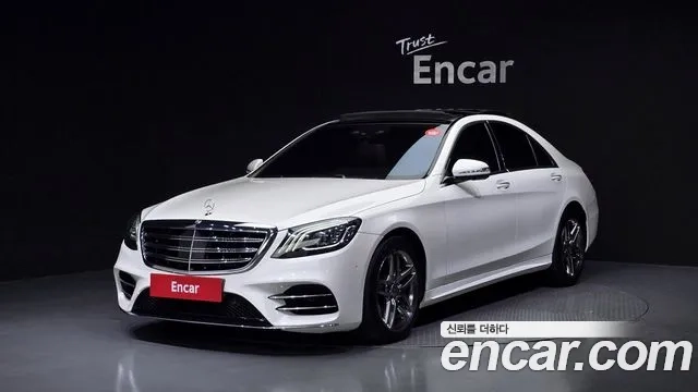 Mercedes-Benz S-Class W222 2019 Белый из Кореи