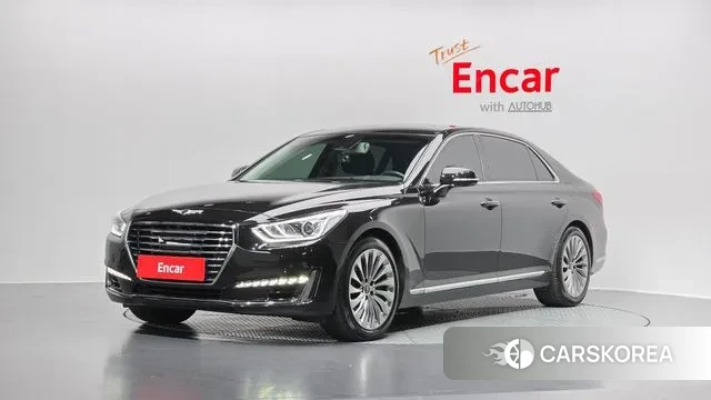 Genesis EQ900 2018 Черный из Кореи