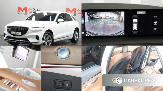 Genesis GV70 2021 Белый из Кореи