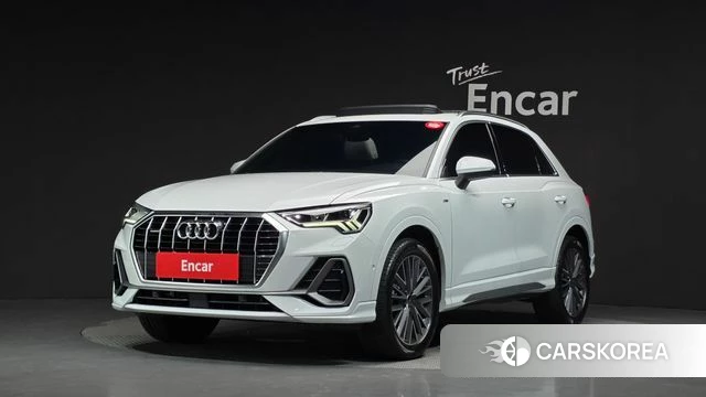 Audi Q3 (F3) 2023 Белый из Кореи