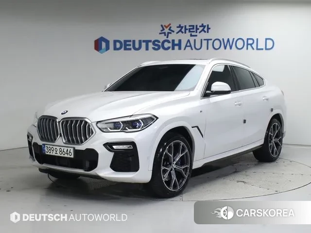 BMW X6 (G06) 2021 Белый из Кореи