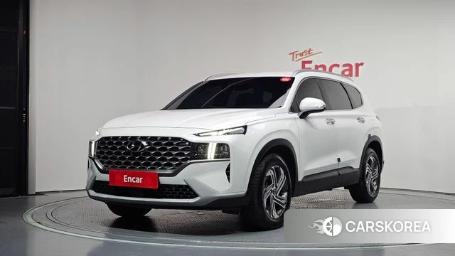 Hyundai The New Santa Fe 2022 Белый из Кореи