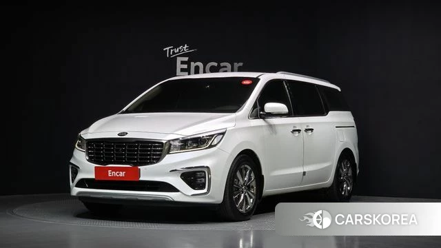 Kia The New Carnival 2018 Белый из Кореи