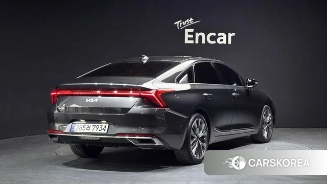Kia K8 2022 Черный из Кореи