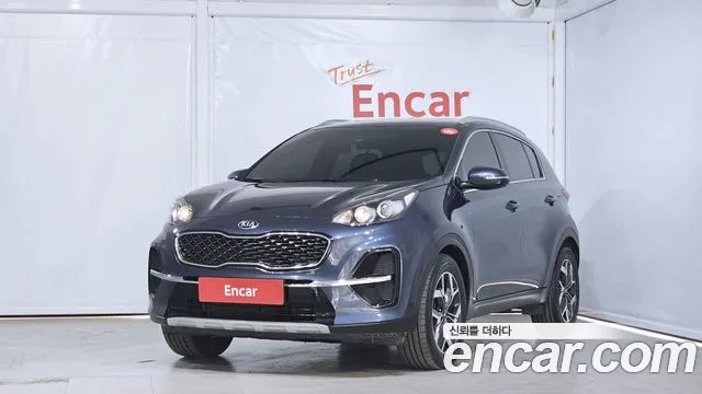 Kia Sportage The Bold 2020 Синий из Кореи