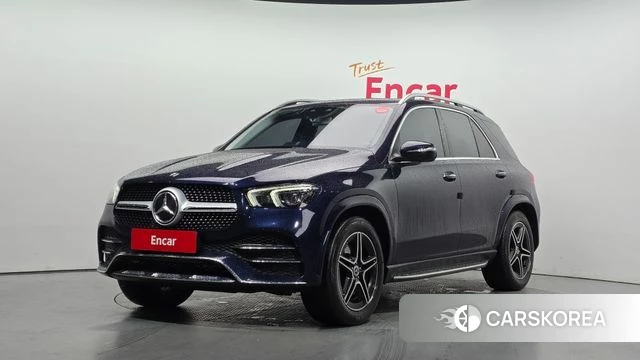 Mercedes-Benz GLE-Class W167 2019 Синий из Кореи