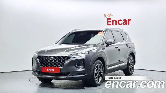 Hyundai Santa Fe TM 2019 Серый из Кореи