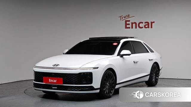 Hyundai Grandeur (GN7) 2022 Белый из Кореи