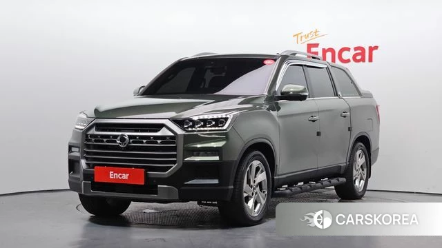 Ssangyong The New Rexton Sport 2023 Цвет тростника из Кореи