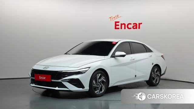 Hyundai The New Avante (CN7) 2024 Белый из Кореи