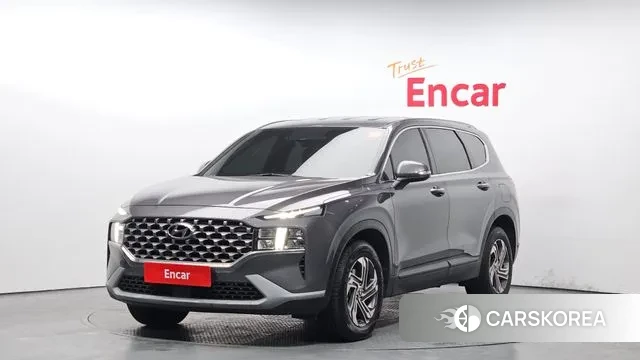 Hyundai The New Santa Fe 2021 Серый из Кореи