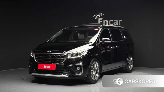 Kia The New Carnival 2018 Черный из Кореи
