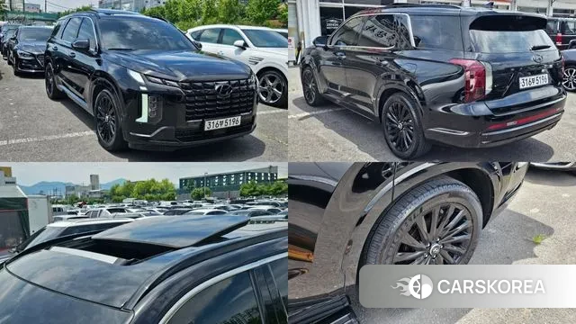 Hyundai The New Palisade 2023 Черный из Кореи