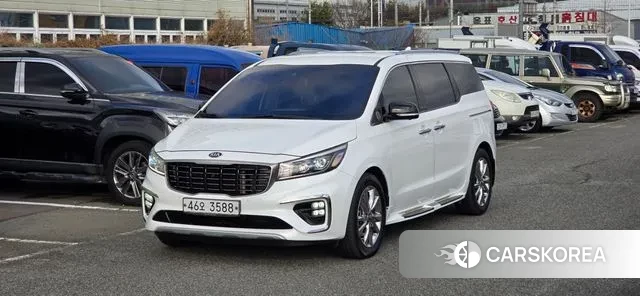 Kia The New Carnival 2018 Жемчужный цвет из Кореи