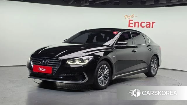 Hyundai Grandeur IG Hybrid 2019 Черный из Кореи