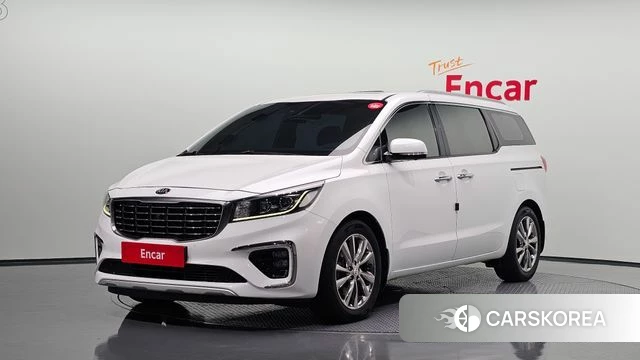 Kia The New Carnival 2018 Белый из Кореи