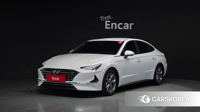 Hyundai Sonata (DN8) 2019 Белый из Кореи