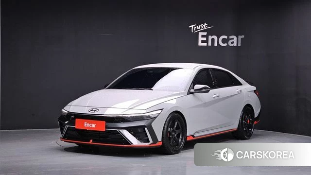 Hyundai The New Avante (CN7) 2025 Серебристо-серый из Кореи