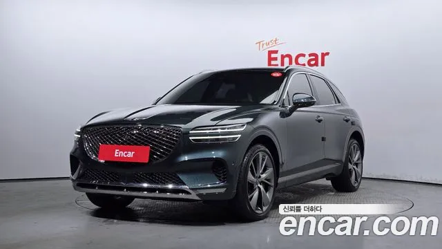 Genesis GV70 2022 Темно-зеленый из Кореи