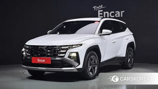 Hyundai The New Tucson Hybrid (NX4) 2025 Белый из Кореи