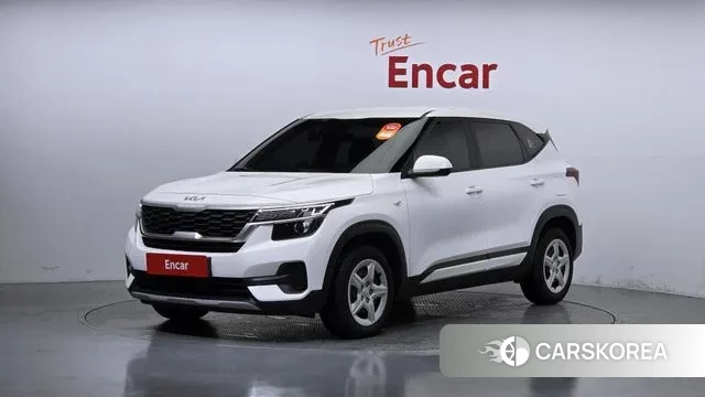 Kia Seltos 2021 Белый из Кореи
