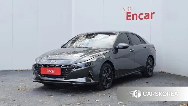 Hyundai Avante Hybrid (CN7) 2021 Серый из Кореи