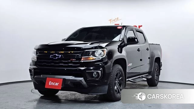 Chevrolet (GM Daewoo) Real New Colorado 2021 Черный из Кореи