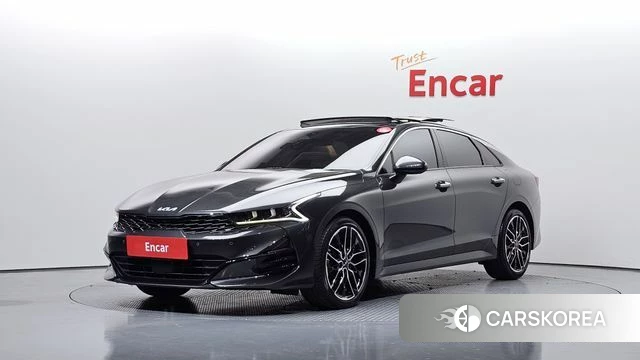 Kia K5 3rd generation 2022 Серый из Кореи