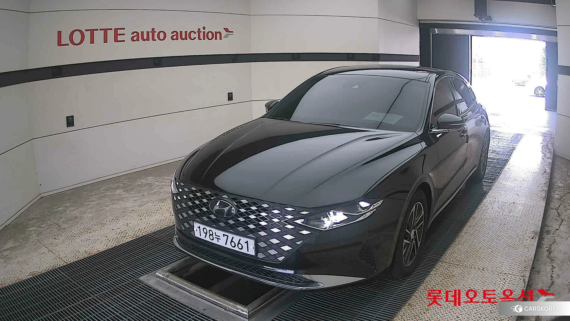 Hyundai Grandeur 2020 Черный из Кореи