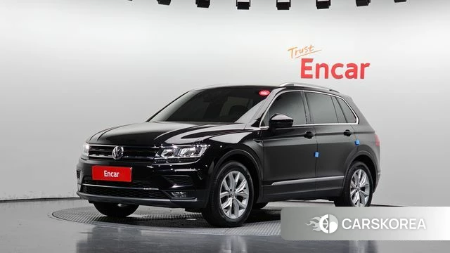 Volkswagen Tiguan second Generation 2020 Черный из Кореи
