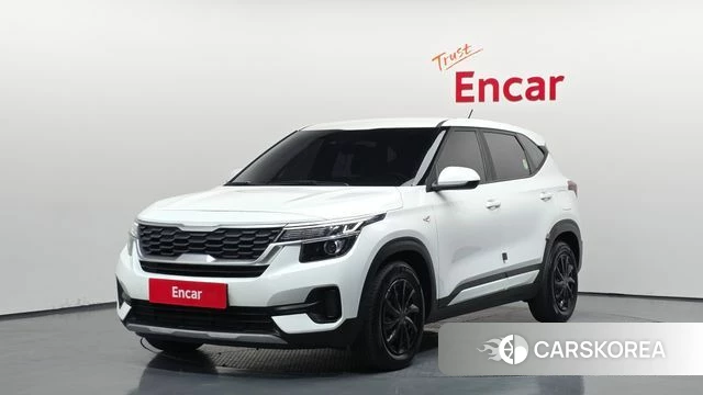 Kia Seltos 2021 Белый из Кореи