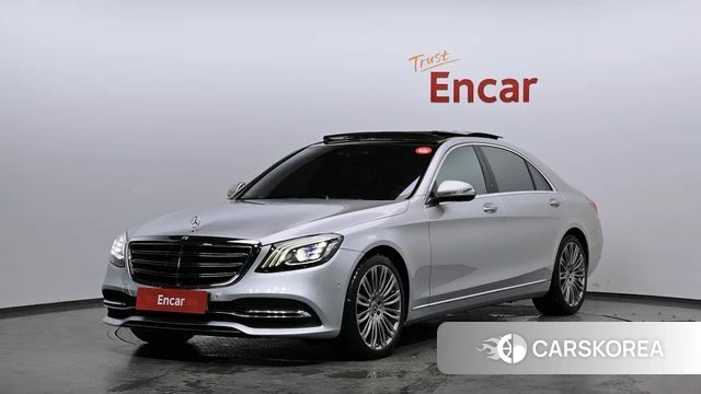 Mercedes-Benz S-Class W222 2018 Серебряный из Кореи