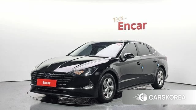 Hyundai Sonata (DN8) 2021 Черный из Кореи