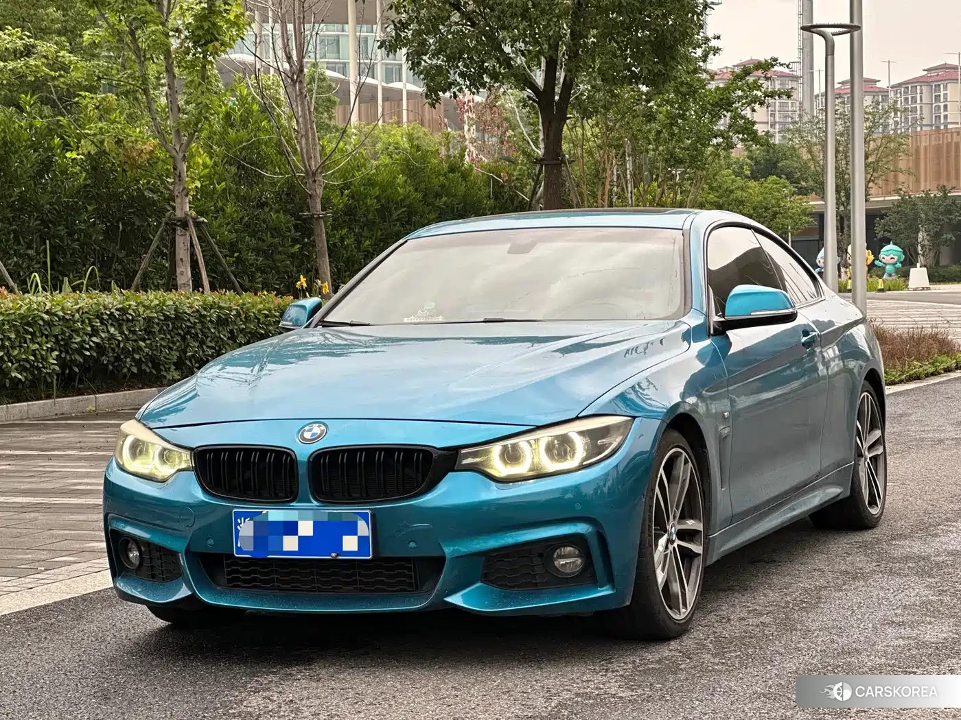 BMW 4 series 2018 Синий из Китая