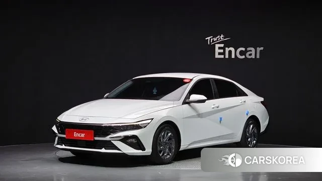 Hyundai The New Avante (CN7) 2024 Белый из Кореи